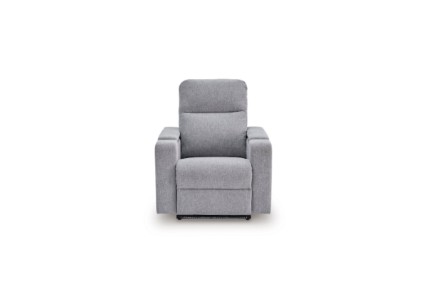 Pineland Pewter Glider Power Recliner - Image 5
