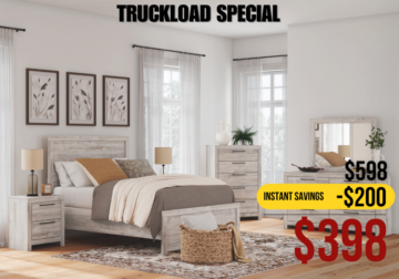 Broachmyn Gray Queen 4-Piece Set