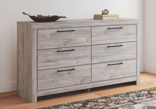 Broachmyn Gray Six-Drawer Dresser - Image 3