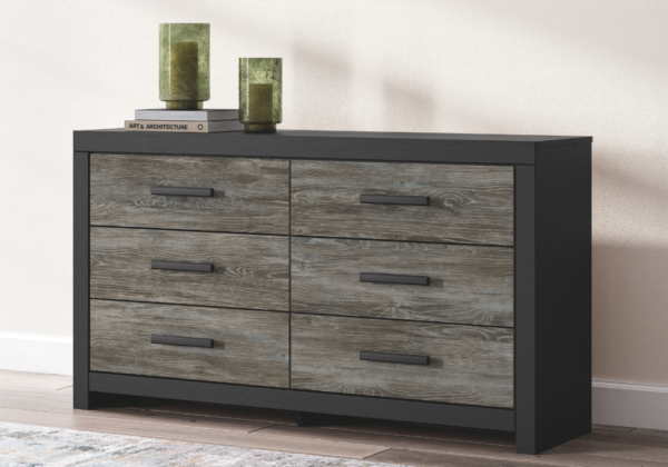 Broachmyn Black/Gray Queen 5-Piece Set - Image 3