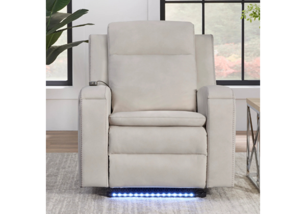 Neil Cream Power Recliner - Image 4