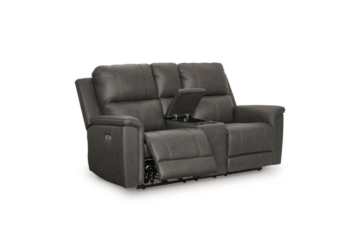 Bleckley Anchor Power Reclining Loveseat w/ Adjustable Headrest