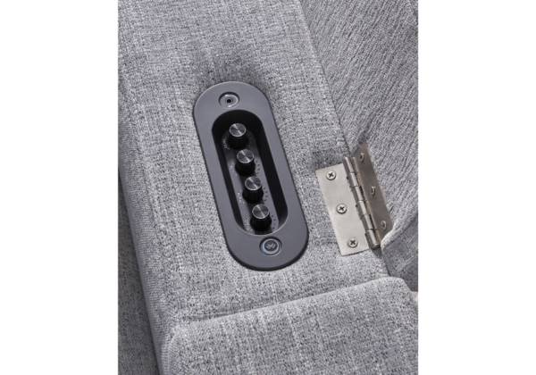 Pineland Pewter Glider Power Recliner - Image 3