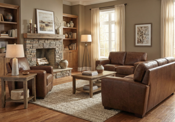 Siena Tobacco Ottoman - Image 3