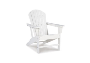 Sundown Treasure White Adirondack Chair
