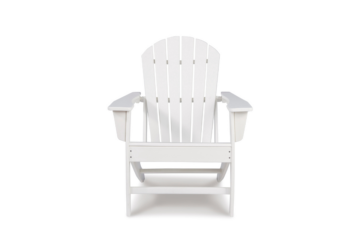 Alternative view of Sundown Treasure White Adirondack Chair