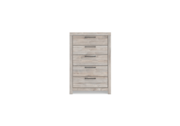 Alternative view of Broachmyn Gray Five-Drawer Chest