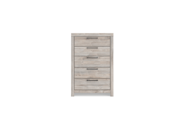 Broachmyn Gray Five-Drawer Chest - Image 2