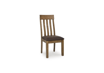 Urbinforte Brown Dining Upholstered Side Chair
