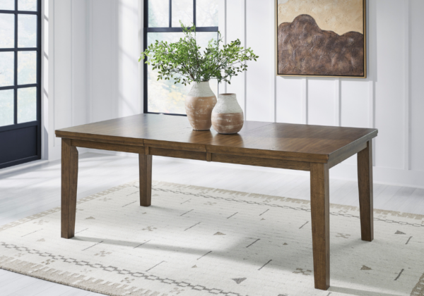 Urbinforte Brown Dining Extension Table - Image 3