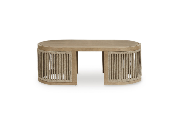 Serena Shores Outdoor Rectangular Cocktail Table - Image 2