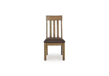 Alternative view of Urbinforte Brown Dining Upholstered Side Chair