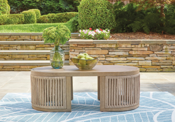 Serena Shores Outdoor Rectangular Cocktail Table - Image 3