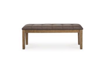 Alternative view of Urbinforte Brown Dining Upholstered Bench