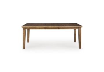 Alternative view of Urbinforte Brown Dining Extension Table