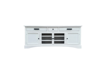Airline White 90 Inch TV Console