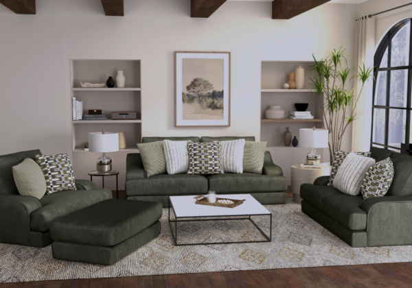 Olympus Ireland Ottoman - Image 2