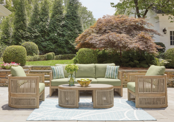 Serena Shores Outdoor Rectangular Cocktail Table - Image 4