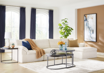 Fannin 4-Piece Sectional with Ottoman