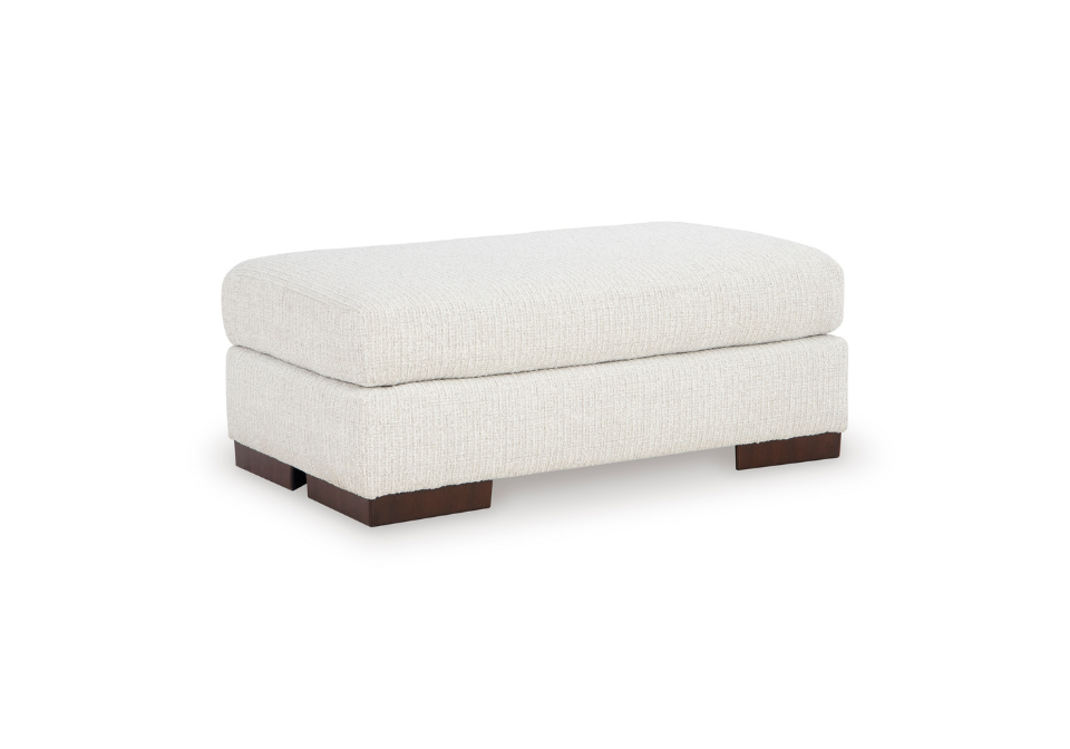 Hartside Frosted Ottoman