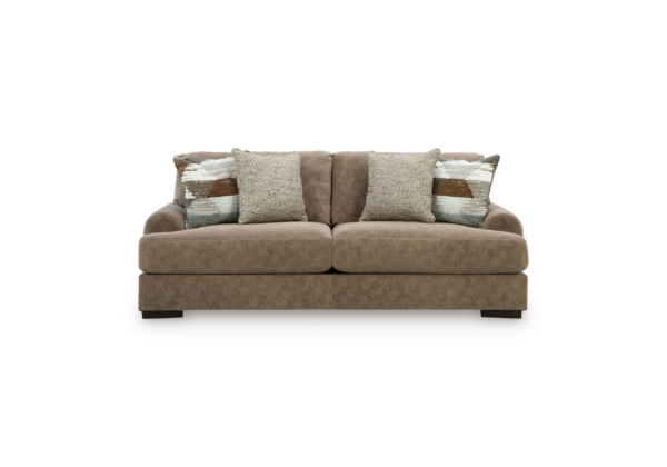 Jayne Park Pecan Sofa - Image 2
