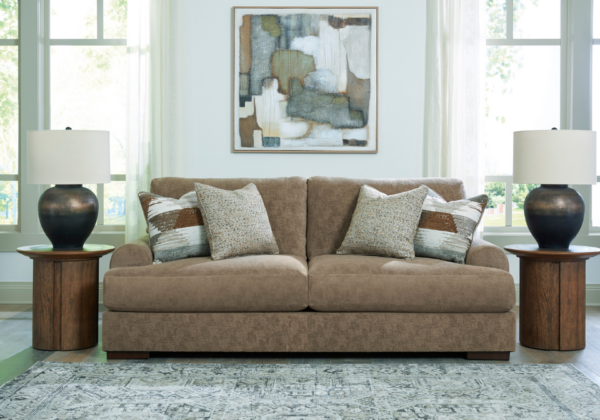 Jayne Park Pecan Sofa - Image 4