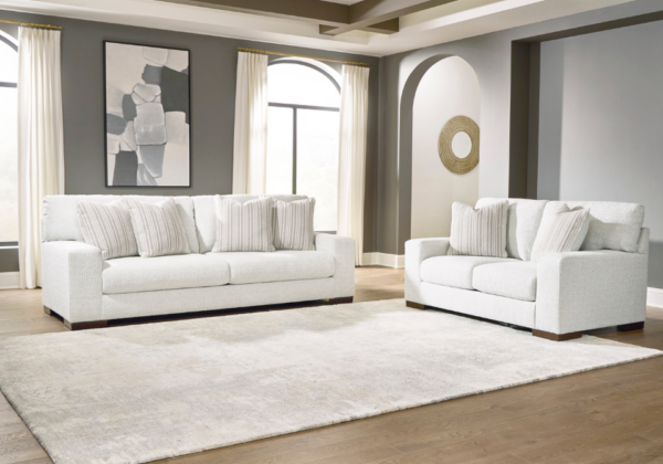 Hartside Frosted Loveseat - Image 4