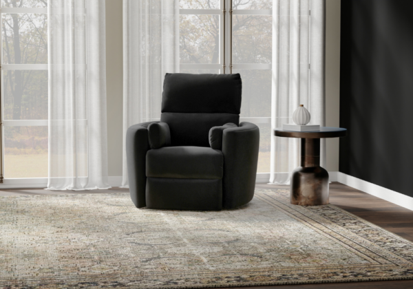 Avondale Ebony Glider Recliner - Image 3