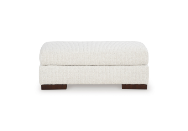 Hartside Frosted Ottoman - Image 2