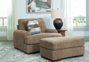 Alternative view of Jayne Park Pecan Chair and a Half