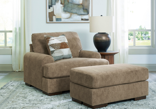 Jayne Park Pecan Chair and a Half - Image 2