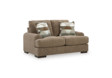 Jayne Park Pecan Loveseat