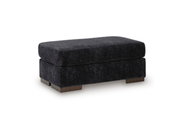 Whitmore Manor Black Pearl Ottoman