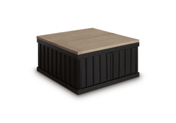 Rylandyn Black/Brown Lift-Top Cocktail Table