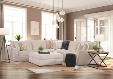 Harmont Camel Five-Piece Sectional