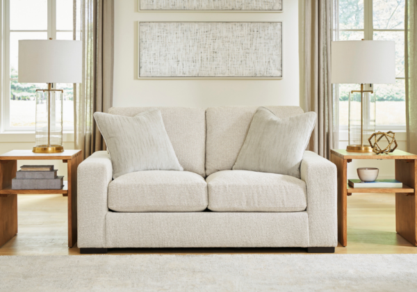 Conlee-Pike Linen Loveseat - Image 3