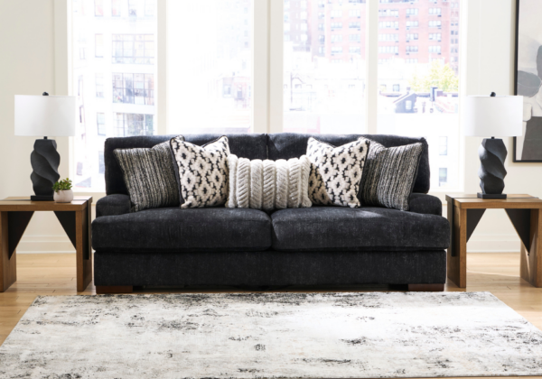 Whitmore Manor Black Pearl Sofa - Image 3
