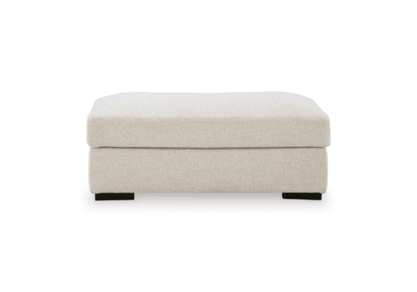 Conlee-Pike Linen Ottoman - Image 2