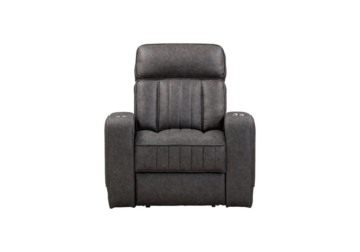 Alternative view of Celestial Charcoal Power Recliner