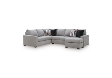 Lakepoint Nickel 2-Piece RAF Chaise Sectional