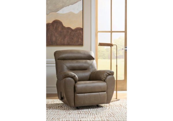 Elksworth Biscotti Rocker Recliner - Image 3