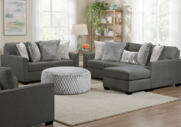 Alternative view of Irving Charcoal Loveseat