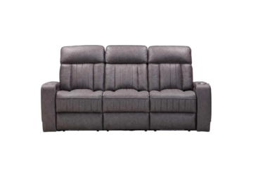 Alternative view of Celestial Charcoal Power Sofa