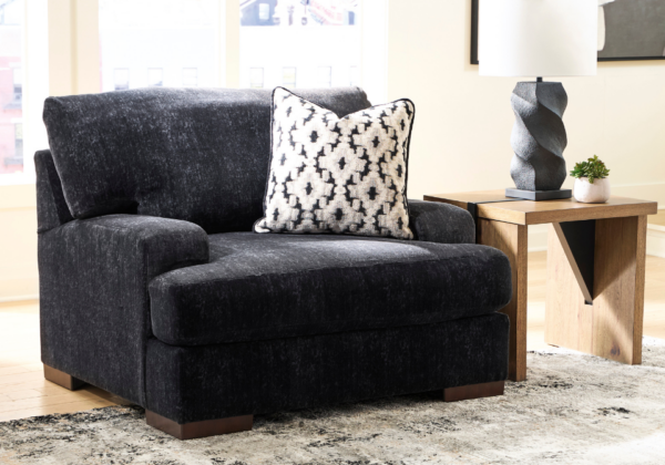 Whitmore Manor Black Pearl Chair and a Half - Image 2