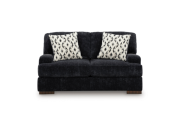Alternative view of Whitmore Manor Black Pearl Loveseat