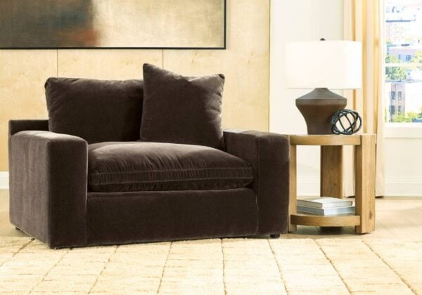 Maxton Heights Brown Chair and a Half - Image 5