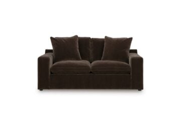 Maxton Heights Brown Loveseat