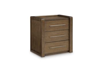 Marxmore Brown Three-Drawer Nightstand