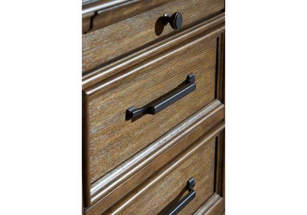 Kallarin Brown Three Drawer Nightstand - Image 4