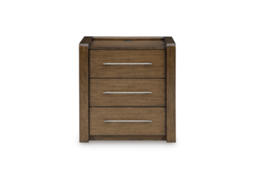 Alternative view of Marxmore Brown Three-Drawer Nightstand